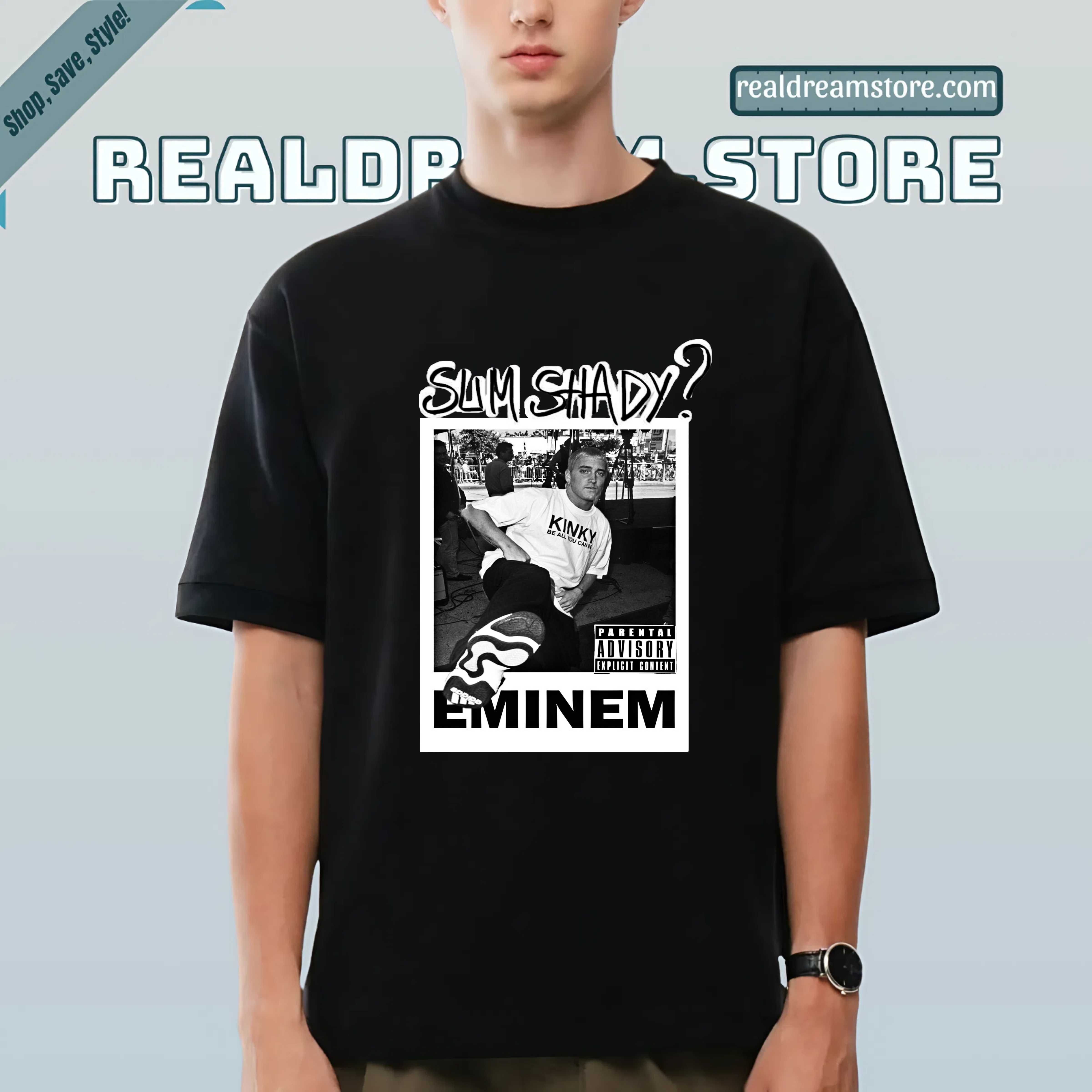Vintage Rapper Slim Shady Tshirt - 90s Style Music Tee